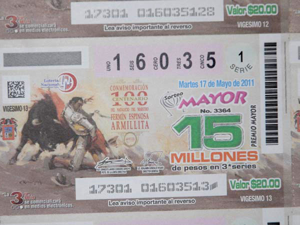 El billete del maestro