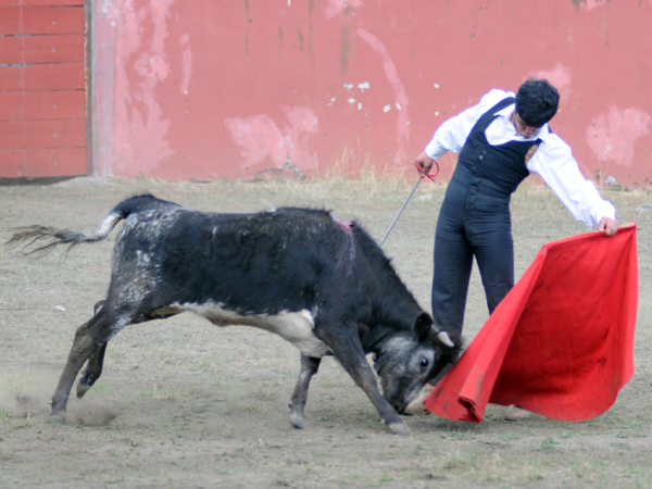 Largo muletazo de Csar Ibelles