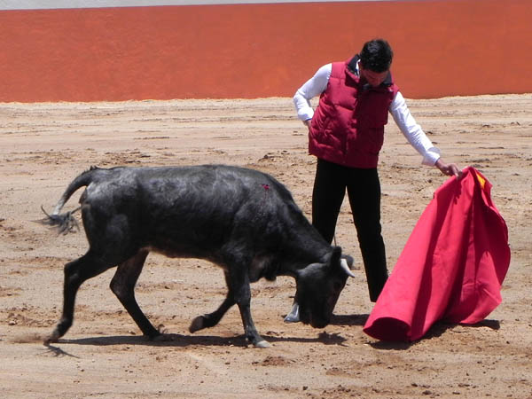 La muleta de Mario Aguilar