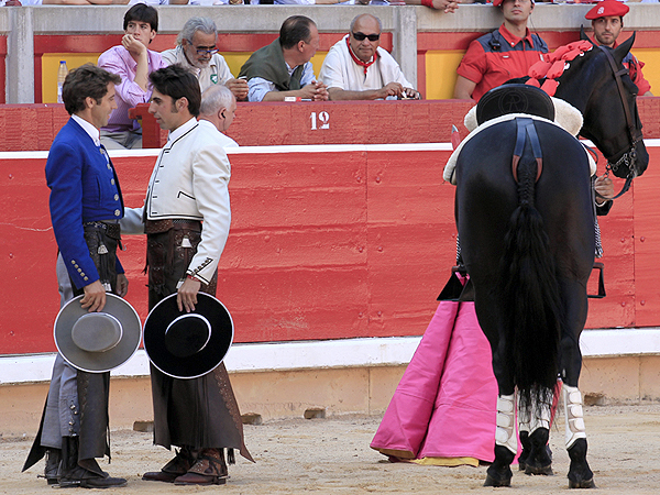 El brindis al maestro Pablo Hermoso