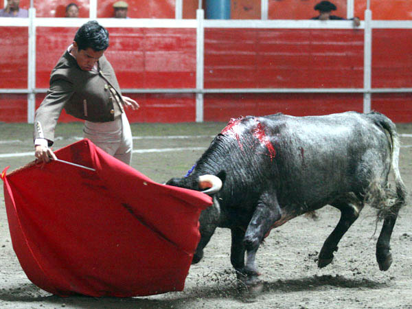 El becerrista Hugo Garca