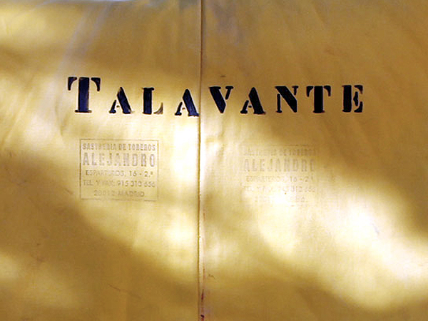 Alejandro Talavante en Carranco