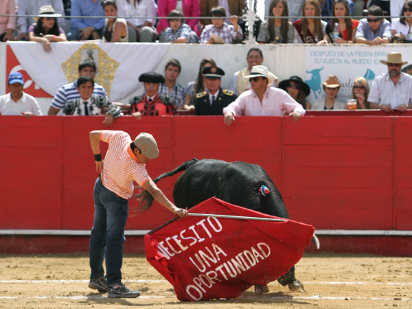 El Lojano se tir de espontneo