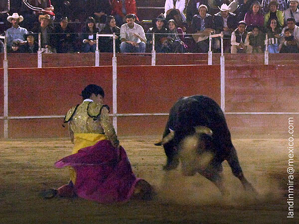 Remate rodilla en tierra