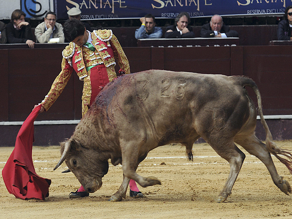 Fijo en la muleta