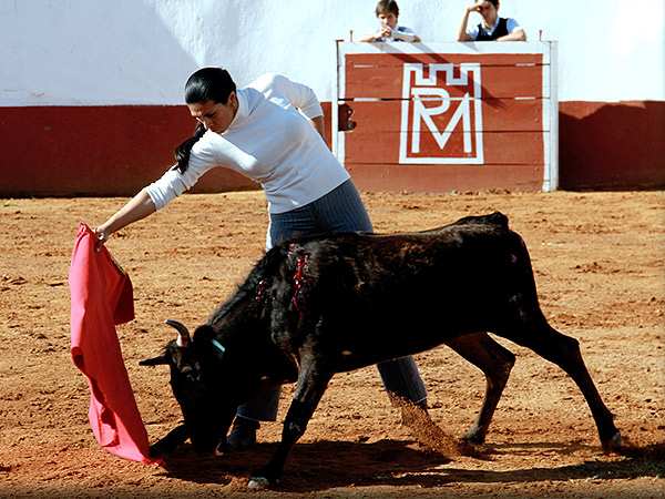 Lupita Lpez, corriendo la mano