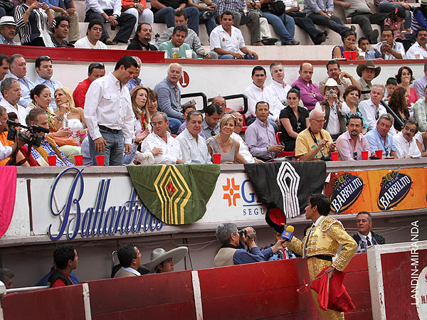 Brindis al gobernador de Zacatecas