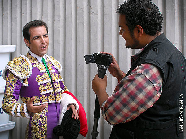 Arturo Macas en la TV de Aguas