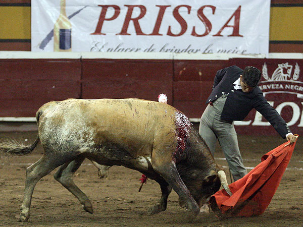 Corriendo la mano