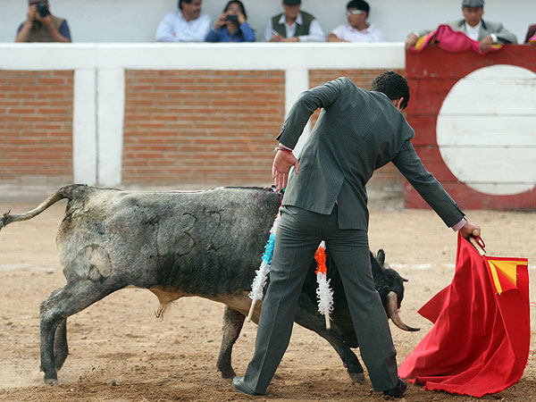 Corriendo la mano