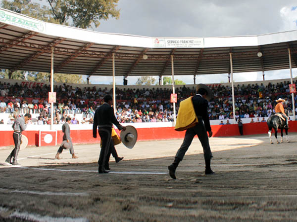 El despeje en Tlahuelilpan