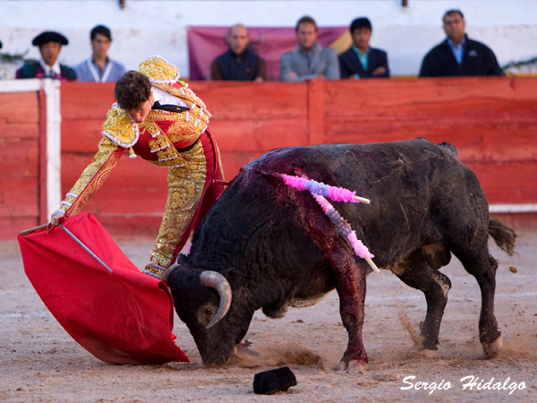 Metido en la muleta