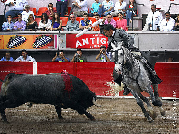 Banderilla al estribo