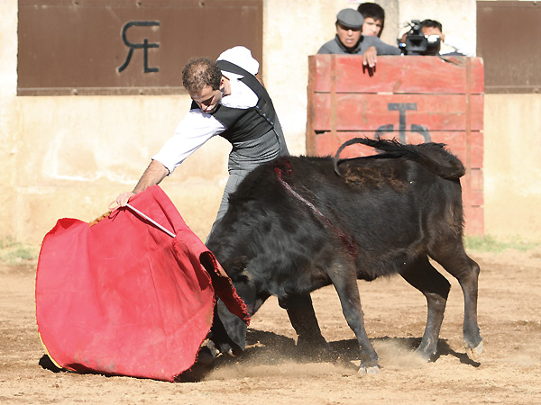 El novillero espaol Jaime Martnez