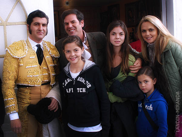 Morante, Juan Pablo y familia