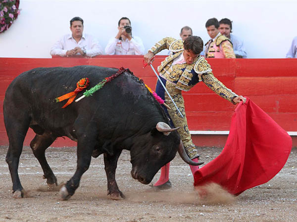 De mucho fondo, con torera