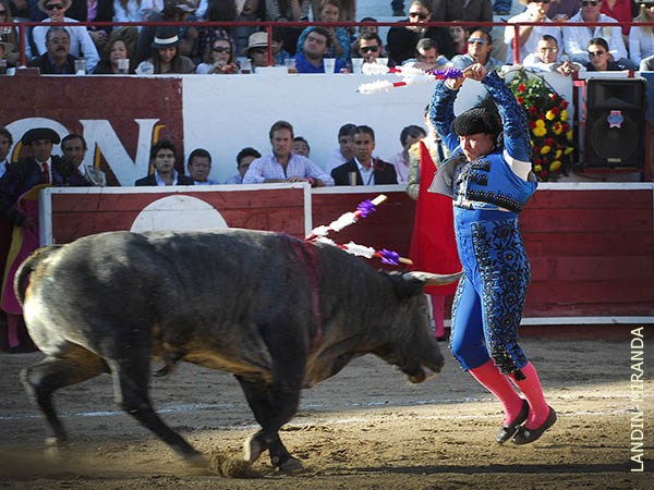 Fernando en la cara del astado