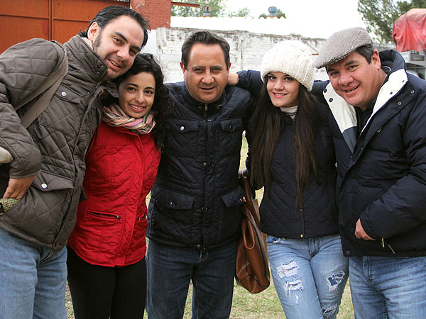 Los Garcia Mendez llegando