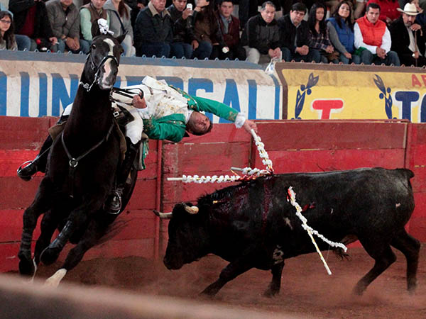 Suerte ejecutada por su maestro