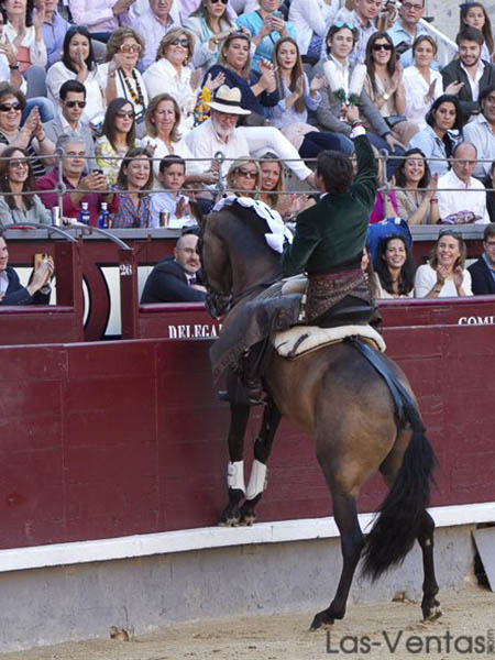 Alarde en el estribo