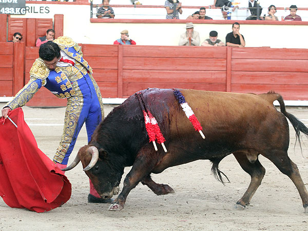 Corriendo la mano