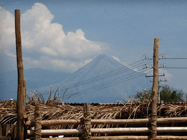 El volcn de Colima