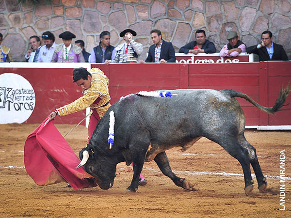 La muleta de Antonio Romero