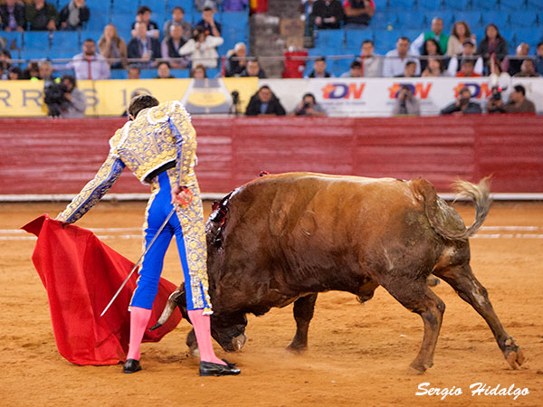 Corriendo la mano