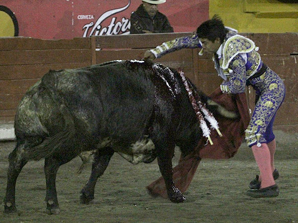 Estuvo certero con la espada