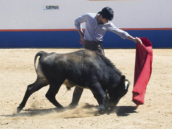 Probando el lado zurdo