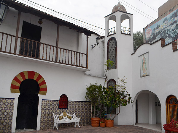 Bello patio interior